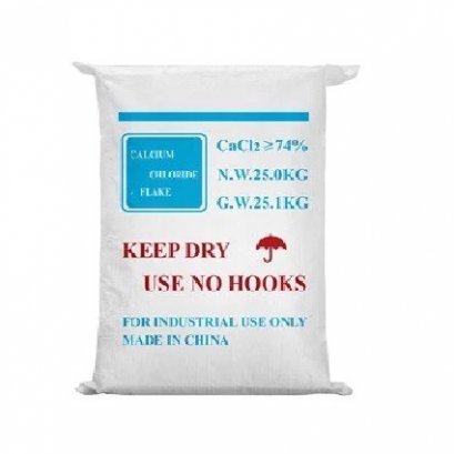 CALCIUM CHLORIDE FLAKE 74%